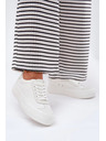 BIG STAR SHOES Dámske tenisky na platforme Big Star – biele