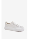 BIG STAR SHOES Dámske tenisky na platforme Big Star – biele