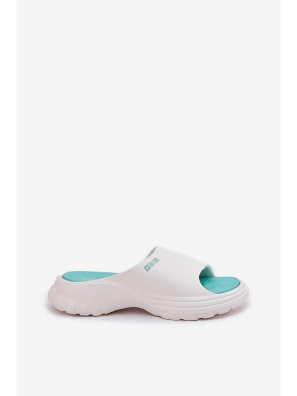 BIG STAR SHOES Dámske penové papuče Big Star – biele