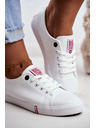 BIG STAR SHOES Dámske klasické tenisky Big Star - biela/červená
