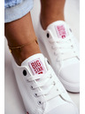 BIG STAR SHOES Dámske klasické tenisky Big Star - biela/červená