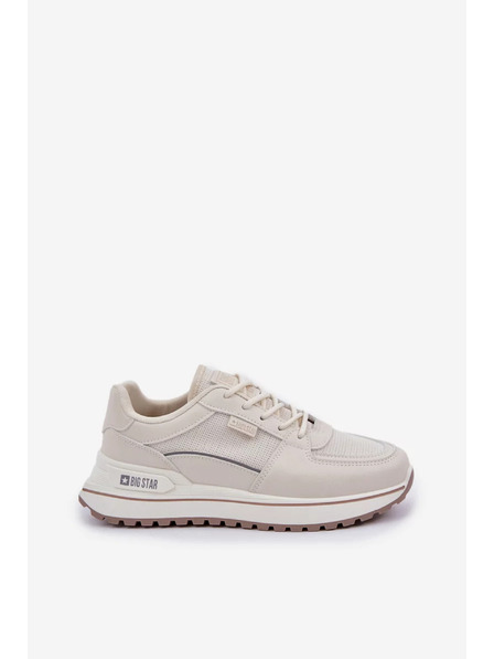 BIG STAR SHOES Dámske tenisky Big Star – svetlo béžové