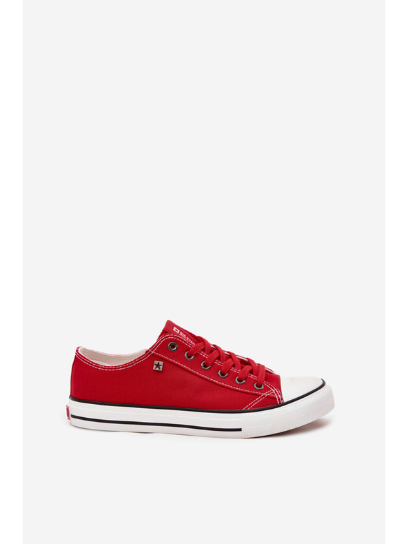 BIG STAR SHOES Pánske nízke tenisky Big Star – červené