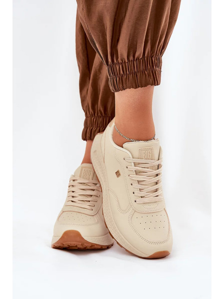 BIG STAR SHOES Dámske športové topánky Big Star HI-POLY SYSTEM – béžové