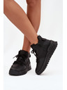 BIG STAR SHOES Dámske športové topánky na platforme Big Star – čierne