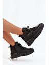 BIG STAR SHOES Dámske športové topánky na platforme Big Star – čierne