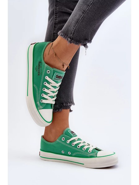 BIG STAR SHOES Dámske tenisky Big Star – zelené