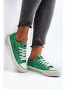 BIG STAR SHOES Dámske tenisky Big Star – zelené