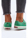 BIG STAR SHOES Dámske tenisky Big Star – zelené