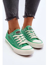 BIG STAR SHOES Dámske tenisky Big Star – zelené