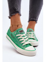 BIG STAR SHOES Dámske tenisky Big Star – zelené