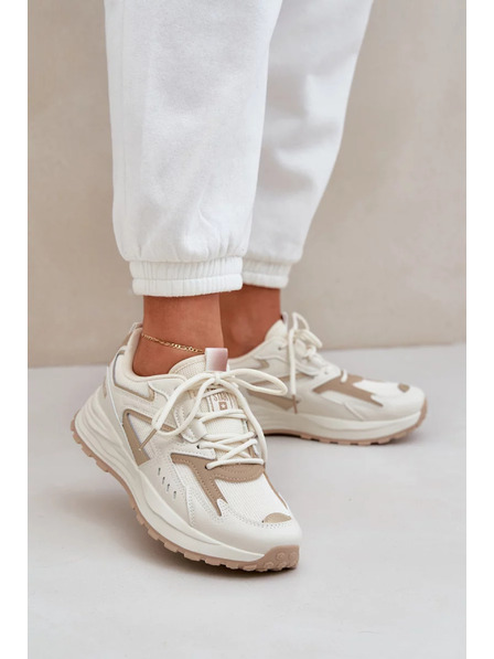 BIG STAR SHOES Dámske topánky Big Star HI-POLY SYSTEM – béžové