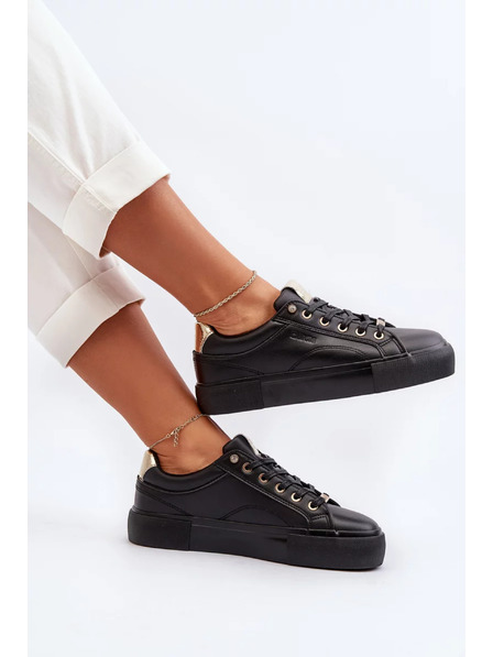 BIG STAR SHOES Dámske tenisky Big Star – čierne