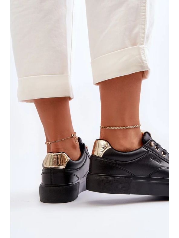 BIG STAR SHOES Dámske tenisky Big Star – čierne