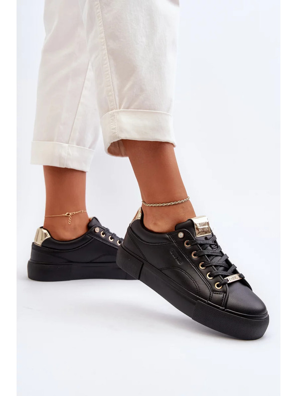 BIG STAR SHOES Dámske tenisky Big Star – čierne