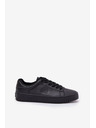BIG STAR SHOES Dámske nízke tenisky z ECO kože Big Star – čierne
