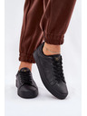 BIG STAR SHOES Dámske nízke tenisky z ECO kože Big Star – čierne