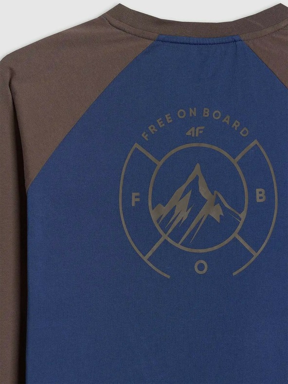 4F Pánske tričko s dlhým rukávom 4F