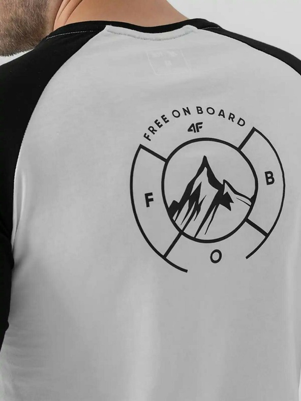 4F Pánske tričko s dlhým rukávom 4F