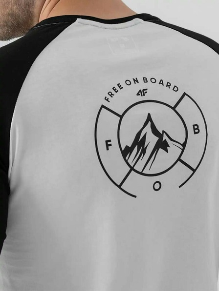 4F Pánske tričko s dlhým rukávom 4F