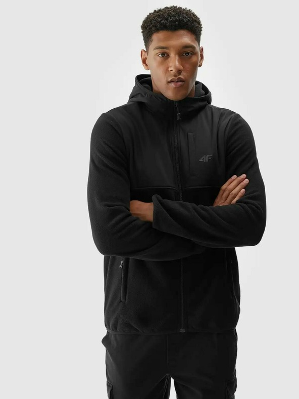 4F Pánska fleecová mikina 4F