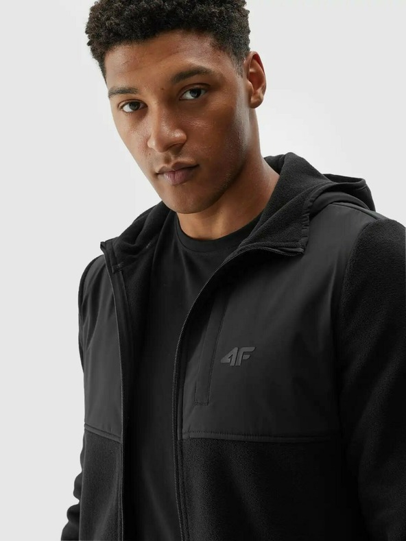 4F Pánska fleecová mikina 4F