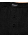 Atlantic 2-PACK Boxerky predĺžené čierne