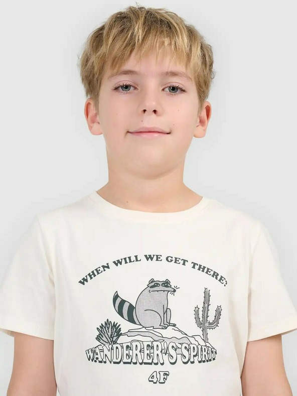 4F Chlapčenské tričko 4F