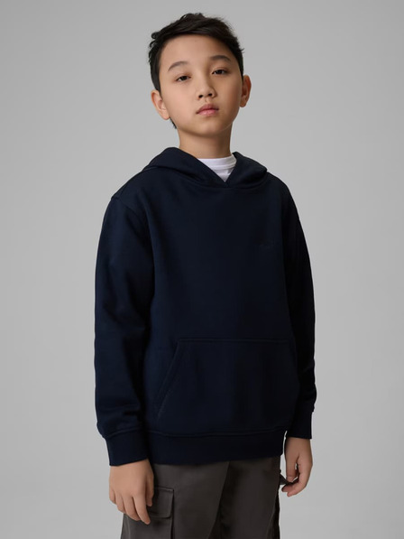 4F Chlapčenská mikina s kapucňou 4F