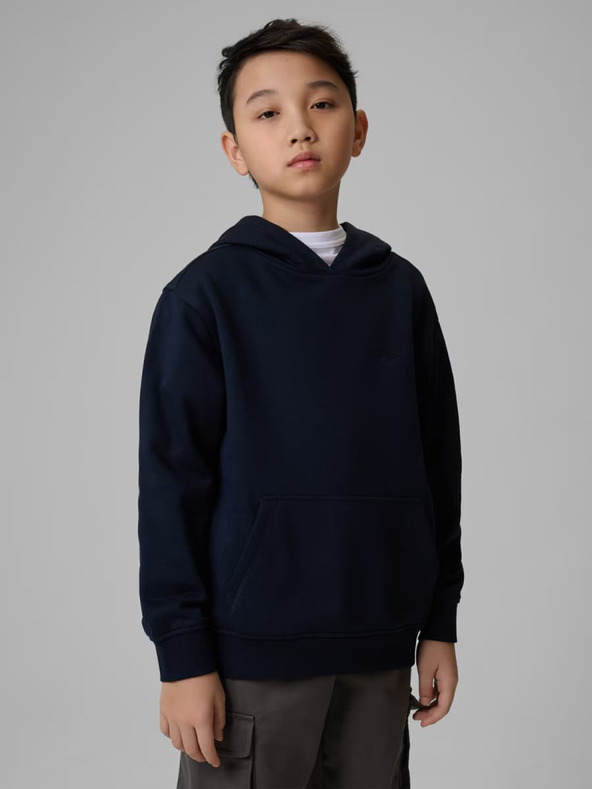 4F Chlapčenská mikina s kapucňou 4F