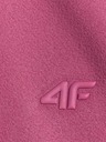 4F Dievčenská fleecová mikina s kapucňou 4F