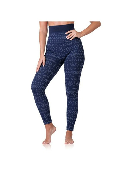 Bellinda RELAX & GO CUDDLE LEGGINGS - Dámske zimné legíny - tmavo modrá