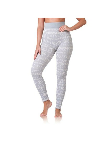 Bellinda RELAX & GO CUDDLE LEGGINGS - Dámske zimné legíny - sivá