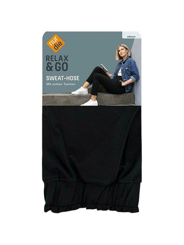 Nur Die NUR DIE SWEAT HOME PANTS - Moderné športové nohavice - čierna