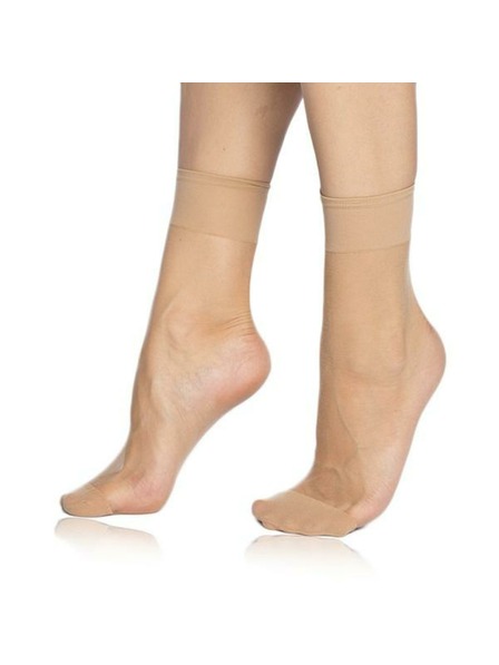 Bellinda FLY SOCKS 15 DEN - Dámske silónkové ponožky - almond