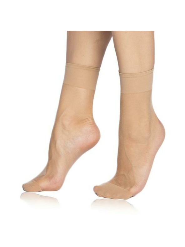Bellinda FLY SOCKS 15 DEN - Dámske silónkové ponožky - almond