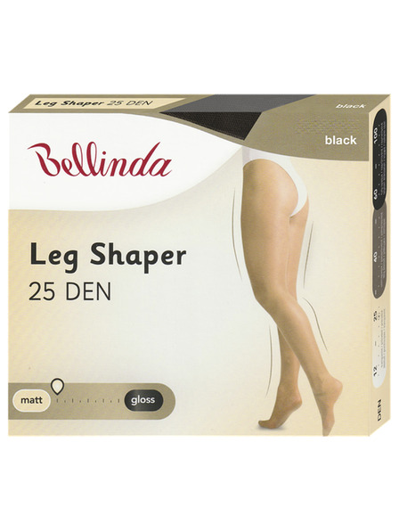 Bellinda LEG SHAPER 25 DEN - Zhustraňujúce pančuchové nohavice - čierna