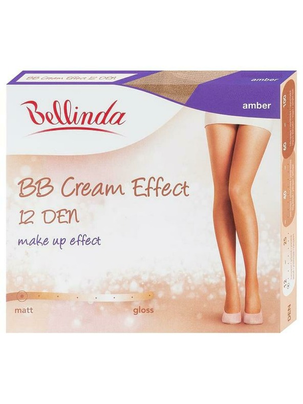 Bellinda BB CREAM 12 DEN - BB cream pančuchy s makeup efektom - amber