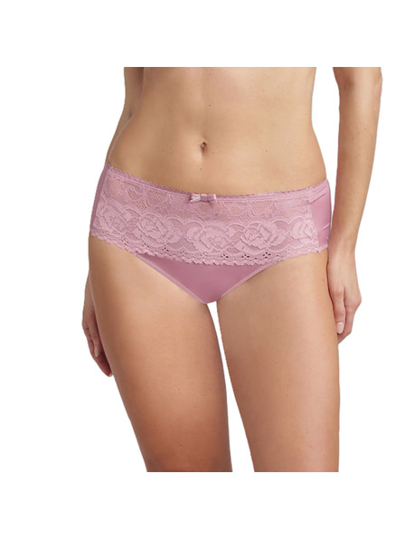 Playtex PLAYTEX RCS FLOWER ELEGANCE MIDI BRIEF - Dámske čipkované nohavičky - ružová