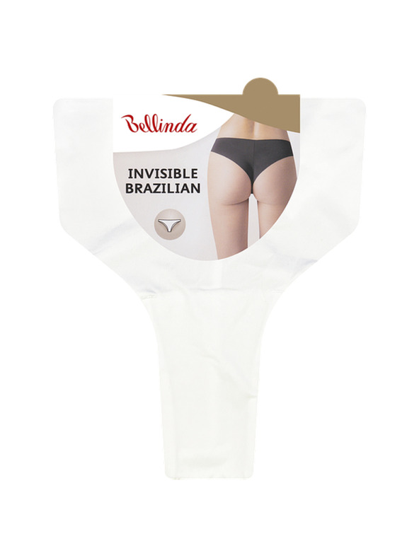 Bellinda INVISIBLE BRAZILIAN - Dámske bezšvové nohavičky - biela