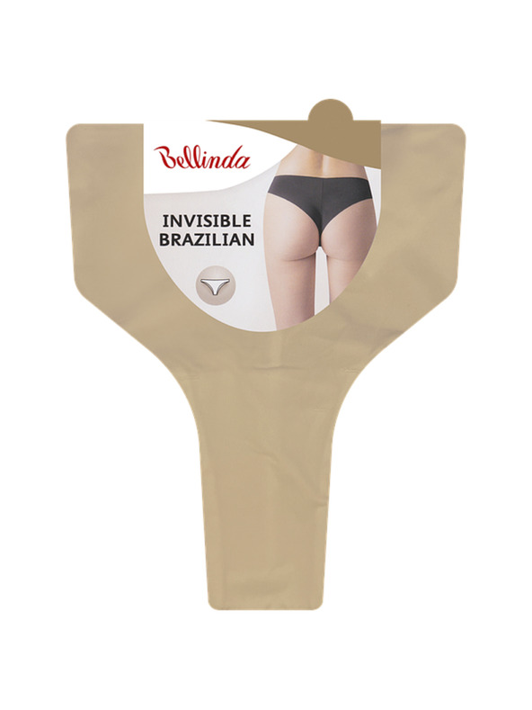 Bellinda INVISIBLE BRAZILIAN - Dámske bezšvové nohavičky - telová