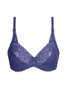 Playtex PLAYTEX RCS FLOWER ELEGANCE UNDERWIRE BRA - Dámska krajková podprsenka s kosticou - svetlo modrá