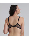 Playtex PLAYTEX RCS UNDERWIRE BALCONETTE BRA - Dámska čipková podprsenka s kosticou - čierna