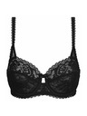 Playtex PLAYTEX RCS UNDERWIRE BALCONETTE BRA - Dámska čipková podprsenka s kosticou - čierna