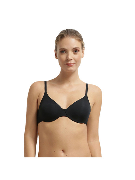 DIM DIM INVISIBLE UNDERWIRE FULL CUP BRA - Dámska podprsenka s kosticou - čierna