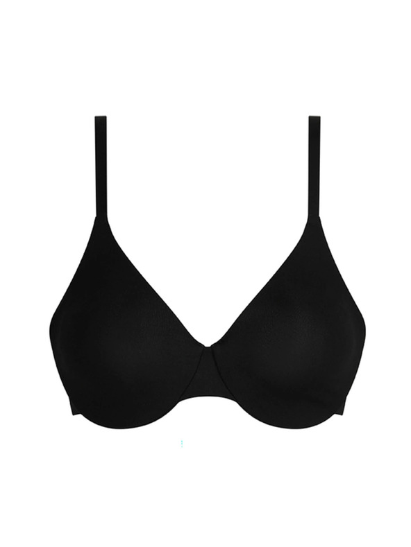 DIM DIM INVISIBLE UNDERWIRE FULL CUP BRA - Dámska podprsenka s kosticou - čierna