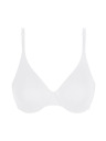 DIM DIM INVISIBLE UNDERWIRE FULL CUP BRA - Dámska podprsenka s kosticou - biela