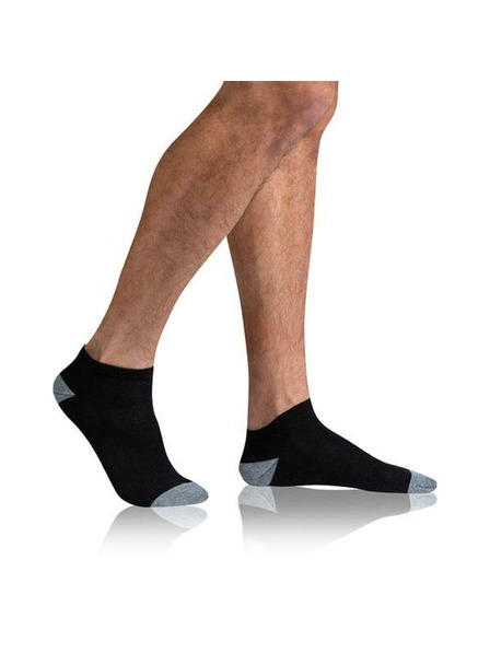 Bellinda SPORT MEN IN-SHOE 3x - Pánske člankové ponožky 3 páry - čierna
