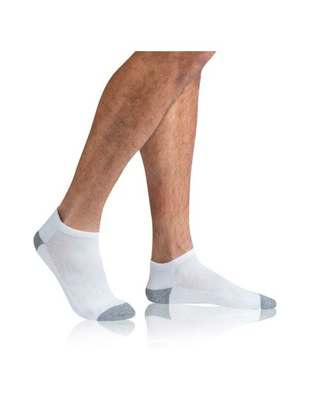 Bellinda SPORT MEN IN-SHOE 3x - Pánske člankové ponožky 3 páry - biela