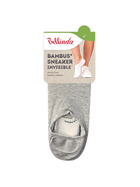 Bellinda BAMBUS SNEAKER SOCKS - Dámske ponožky invisible - sivá